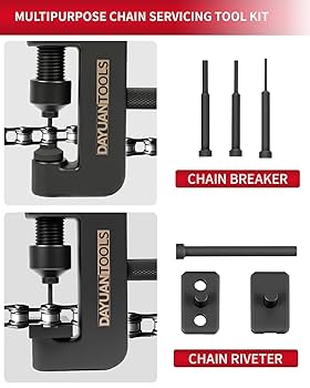 unchainいろいろ Amazon.com: DAYUAN 13 pcs Motorcycle Chain Breaker Set